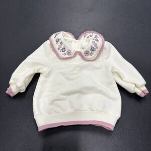 Cynthia Rowley Baby Girl Top/Dress 0-3‎ Months Embroidered